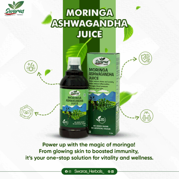 Swaras Moringa ashwaganda juice 4th